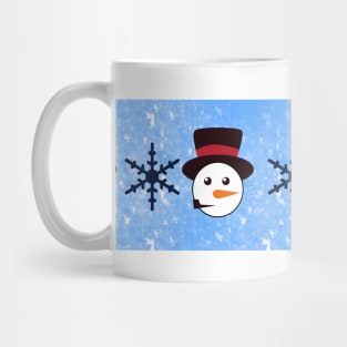 Snowman Pattern Mug